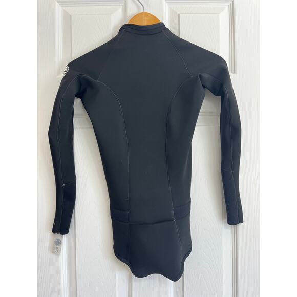 Rip Curl• G-Bomb Long Sleeve Bikini Cut Springsuit Black - Picture 5 of 16